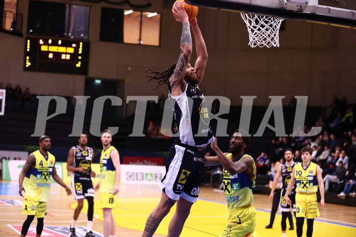 28.03.2025, Graz, Raiffeisen Sportpark Graz, Basketball Superliga 2024/25, 7. Platzierungsrunde, UBSC Graz - Gmunden Swans