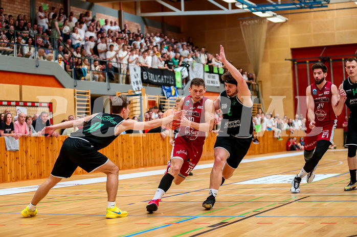 Basketball Zweite Liga 2023/24, Playoff, Finale Spiel 3 Mistelbach Mustangs vs. Union Deutsch Wagram


