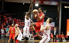 Basketball ABL 2016/17, Playoff VF Spiel 1 BC Vienna vs. WBC Wels


