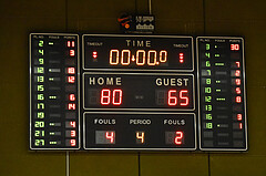 Basketball Superliga 2023/24, Grunddurchgang 6. Runde Flyers Wels vs. UBSC Graz

