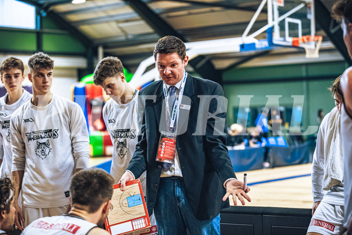 Basketball Basketball Superliga 2021/22, Grunddurchgang 2.Runde D.C. Timberwolves vs. Gmunden Swans