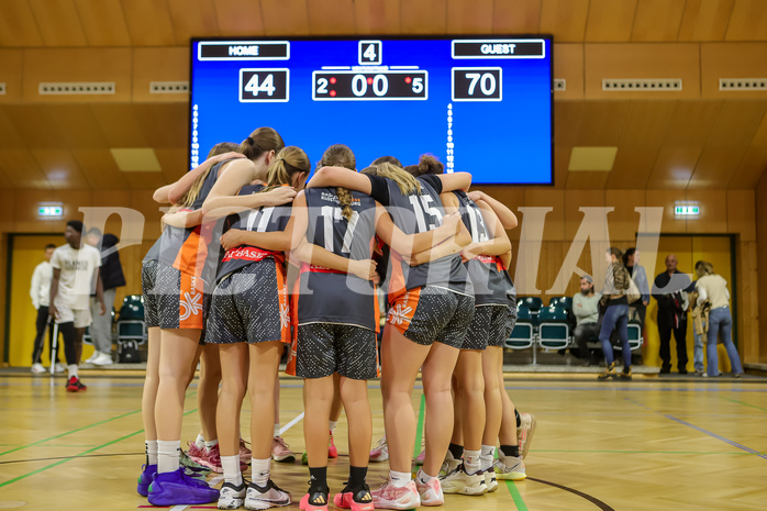 20.10.2024 Österreichischer Basketballverband 2024/25, SLWU16, Basket Flames UNION vs. Basket Duchess

