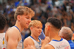 Basketball, Basketball Superliga 2024/25, Playoffs, Finale Spiel 1, Oberwart Gunners vs. BBC Nord Dragonz
