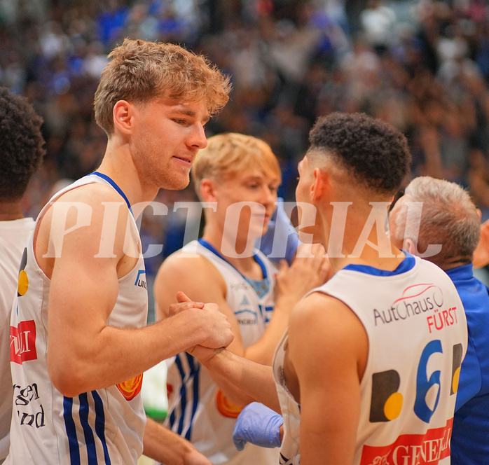 Basketball, Basketball Superliga 2024/25, Playoffs, Finale Spiel 1, Oberwart Gunners vs. BBC Nord Dragonz