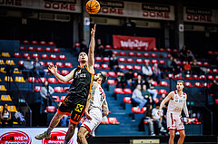 Basketball, Win2Day Superliga 2023/24, 2. Qualifikationsrunde, BC Vienna, Fürstenfeld Panthers, Nikica Nikolic (11)