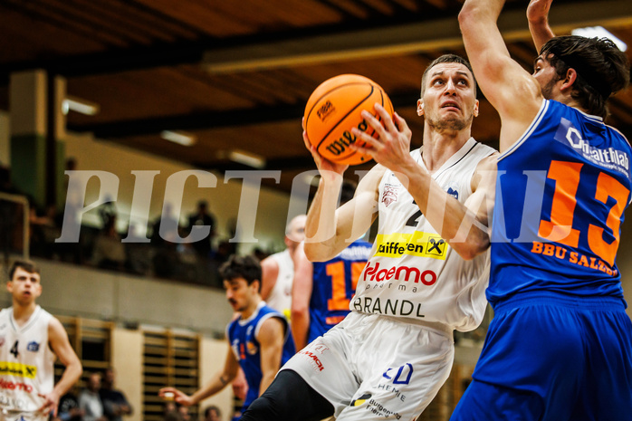 Basketball, Basketball Zweite Liga 2023/24, Grunddurchgang 10.Runde, Mattersburg Rocks, BBU Salzburg, Evgenios Sergienko (2)