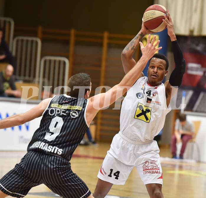 Basketball ABL 2015/16 Grunddurchgang 28.Runde WBC Wels vs Guessing Knights