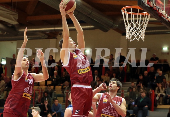 Basketball ABL 2015/16 Grunddurchgang 21.Runde Traiskirchen Lions vs. Kapfenberg Bulls