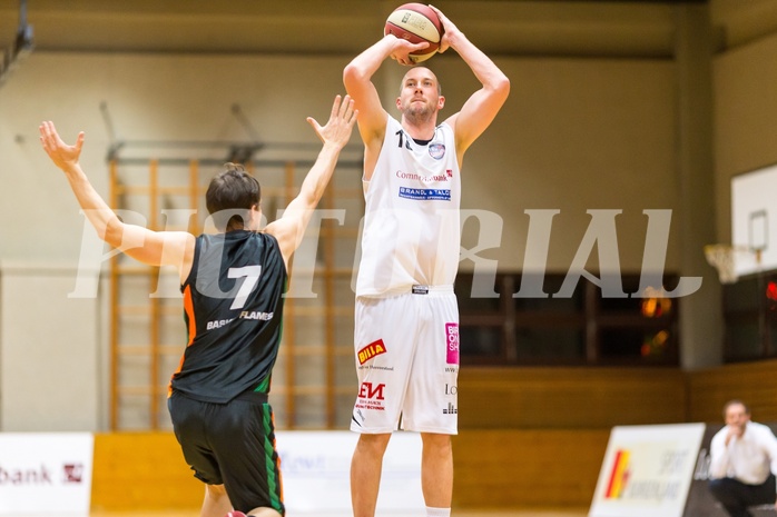 Basketball, 2.Bundesliga, Grunddurchgang 15.Runde, Mattersburg Rocks, Basket Flames, Corey HALLETT (16)