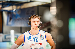 Basketball, bet-at-home Basketball Superliga 2021/22, Grunddurchgang Runde 12, Oberwart Gunners, UBSC Graz, Jonathan Knessl (12)