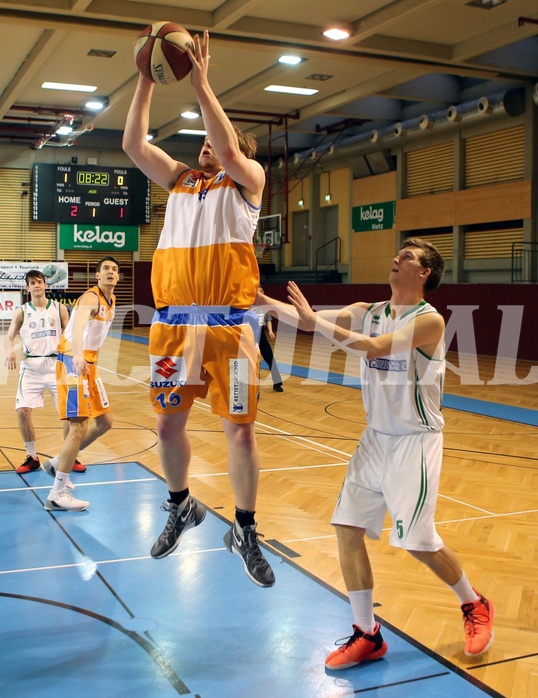 Basketball 2.Bundesliga 2016/17, Grunddurchgang 21.Runde KOS Celovec vs. BBU Salzburg


