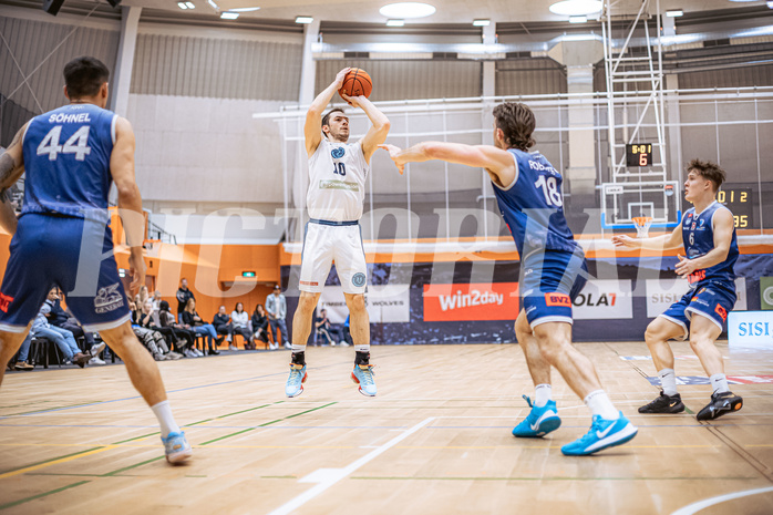 Basketball, Win2Day Superliga 2022/23, 7. Qualifikationsrunde, Vienna Timberwolves, BBC Nord Dragonz, Jakob Szkutta (10) Basketball, Win2Day Superliga 2022/23, 7. Qualifikationsrunde, Vienna Timberwolves, BBC Nord Dragonz, Jakob Szkutta (10)