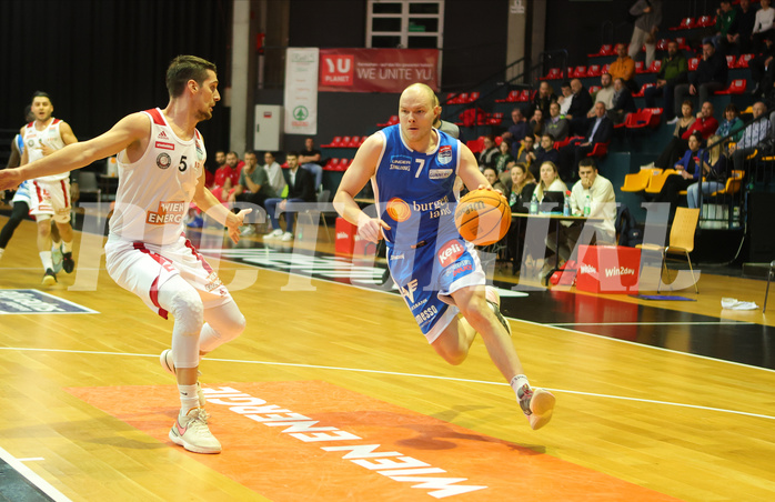 Basketball Superliga 2023/24, Gruunddurchgang 21.Runde BC Vienna vs. Oberwart Gunners


