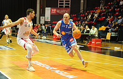Basketball Superliga 2023/24, Gruunddurchgang 21.Runde BC Vienna vs. Oberwart Gunners