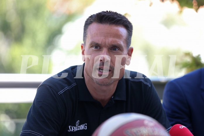 Basketball ÖBV 2019, Pressekonferenz  vs. 


