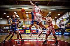 Basketball, Win2Day Superliga 2024/25, Grunddurchgang 4.Runde, Traiskirchen Lions, St. Pölten, Janis Tomaschek (99)