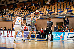 Basketball, bet-at-home Basketball Superliga 2020/21, Platzierungsrunde, 2. Runde, Oberwart Gunners, Klosterneuburg Dukes, Lennart Burgemeister (10)
