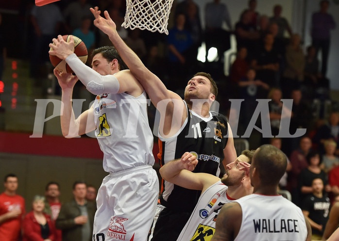 Basketball ABL 2015/16 Grunddurchgang 36. Runde WBC Wels vs BK Dukes Klosterneuburg