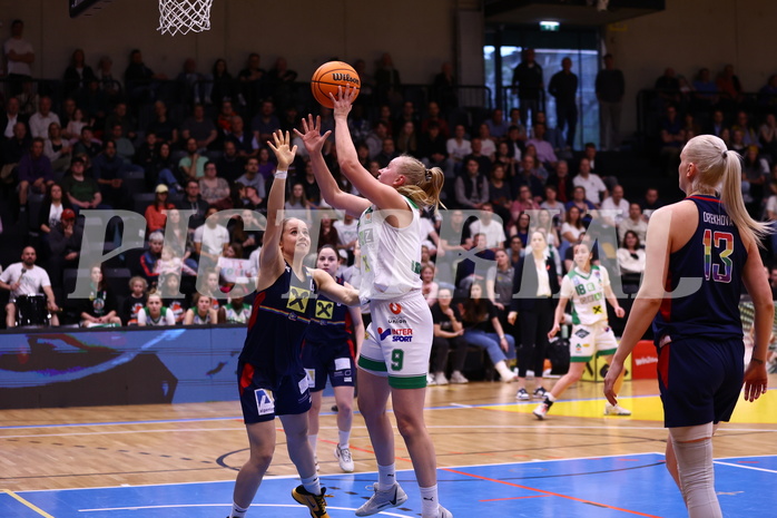 01.04.2024, Graz, Raiffeisen Sportpark, Basketball Damen Superliga 2023/24, Finale, Spiel 2, UBI Holding Graz - SKN St. Pölten Frauen ,  