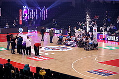 19.01.2025, Graz, Raiffeisen Sportpark, Rollstuhl BB Cup 2025, Finale, Flinkstones Graz vs Sitting Bulls Klosterneuburg,  