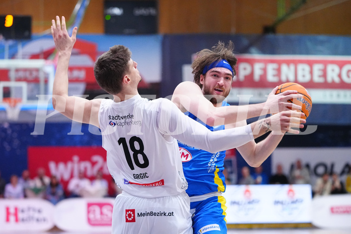 Win2day Basketball Superliga 2024/25, 8. Qualifikationsrunde, Kapfenberg vs. St.Pölten


