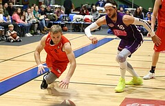 Basketball 2.Bundesliga 2017/18, Grundurchgang 12.Runde D.C. Timberwolves vs. Mistelbach Mustangs


