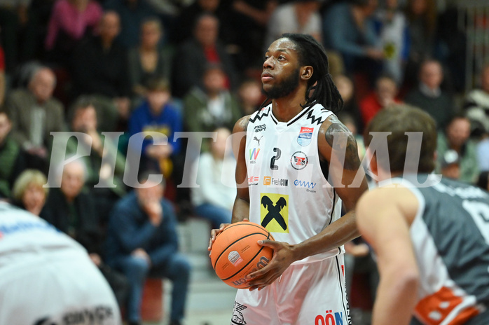 Basketball, Superliga 2024/25, Grunddurchgang 19.Runde, Flyers Wels vs. Klosterneuburg,