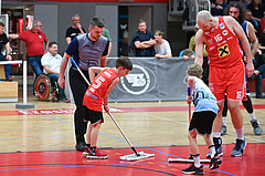 Basketball Superliga 2024/25, Playoff, Viertelfinale Spiel 1, Flyers Wels vs BBC Nord Dragonz,
