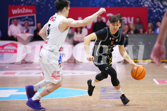 Win2day Basketball Superliga 2024/25, Grunddurchgang, 21.Runde, Kapfenberg vs. Fürstenfeld