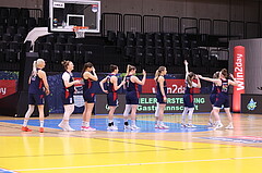 04.02.2024, Graz, Raiffeisen Sportpark, Basketball Damen Superliga 2023/24, Grunddurchgang 11.Runde, UBSC-DBBC Graz - SKN St. Pölten Frauen ,  