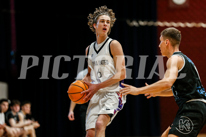 01.03.2025 Österreichischer Basketballverband 2024/25, SLMU19 Vienna United vs. Basket Dukes