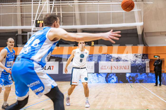 Basketball, Win2Day Superliga 2022/23, Grunddurchgang 19.Runde, Vienna Timberwolves, Oberwart Gunners, Elias Wlasak (8)