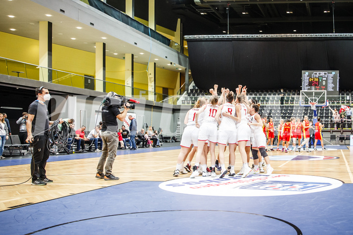 Basketball, FIBA Women´s Eurobasket Qualifiers 2023, , Österreich, Montenegro, Team Austria