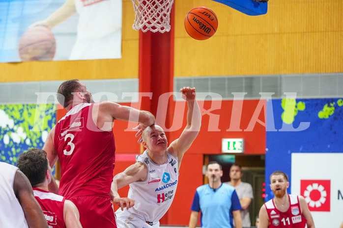 Win2day Basketball Superliga 2023/24, 5. Qualifizierungsrunde, Kapfenberg vs. BC Vienna



