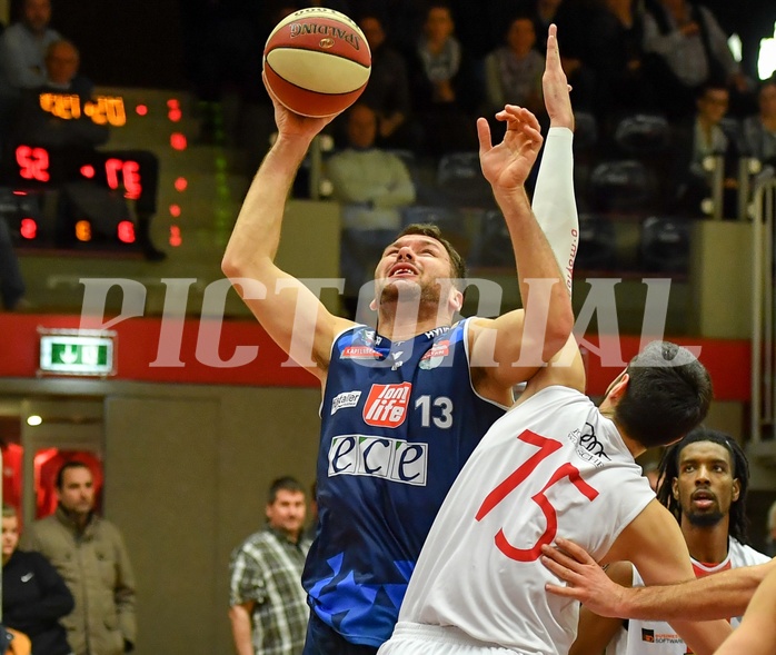 Basketball ABL 2017/18, Grunddurchgang 7.Runde Flyers Wels vs. Kapfenberg Bulls