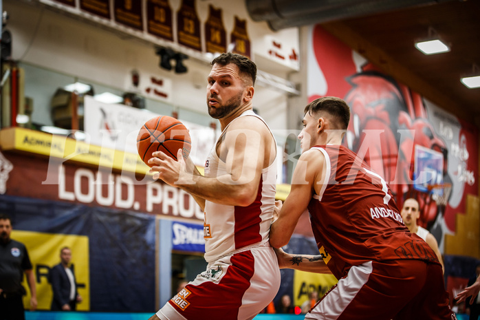Basketball, win2day Basketball Superliga 2022/23, Grunddurchgang 1.Runde, Traiskirchen Lions, BC GGMT Vienna, Jozo Rados (3)