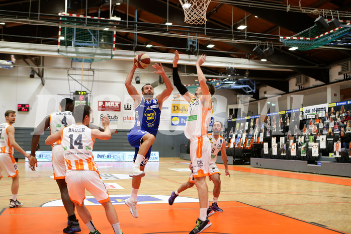 Basketball Superliga 20120/21, Grunddurchgang 10.Runde Klosterneuburg Dukes vs. Gmunden Swans