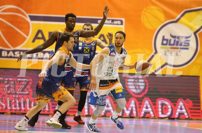 Basketball ABL 2017/18, Grunddurchgang 20.Runde Kapfenberg Bulls vs. Fürstenfeld Panthers


