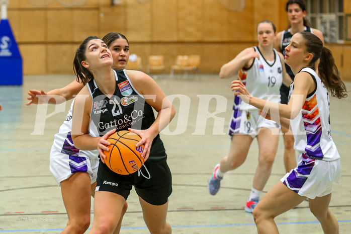 Basketball Damen Supercup 2024/25, 2.Runde Vienna United vs. Basket Flames


