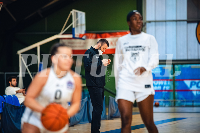 Basketball Basketball Damen Superliga 2021/22, Grunddurchgang 2.Runde Vienna D.C. Timberwolves vs. UBI Graz
