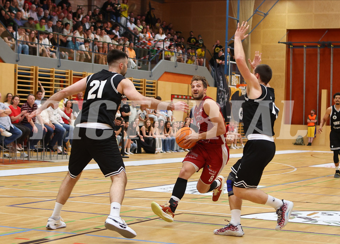 Basketball Zweite Liga 2024/25, Playoffs, Finale Spiel 3 Mistelbach Mustangs vs. Wörthersee Piraten