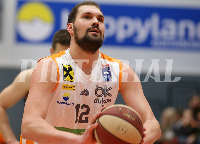 Basketball Superliga 2019/20, 2.Plazierungsrunde Klosterneuburg Dukes vs. Oberwart Gunners


