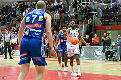 Basketball, Superliga 2024/25, Grunddurchgang 12.Runde, Flyers Wels vs. Oberwart Gunners,
