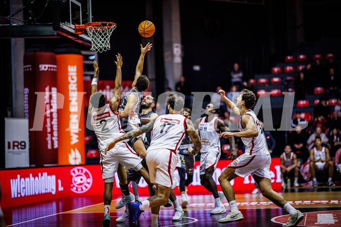 Basketball, Win2Day Superliga 2024/25, Grunddurchgang 7.Runde, BC Vienna, Klosterneuburg Dukes, Kyler Shon Jenkins (1)