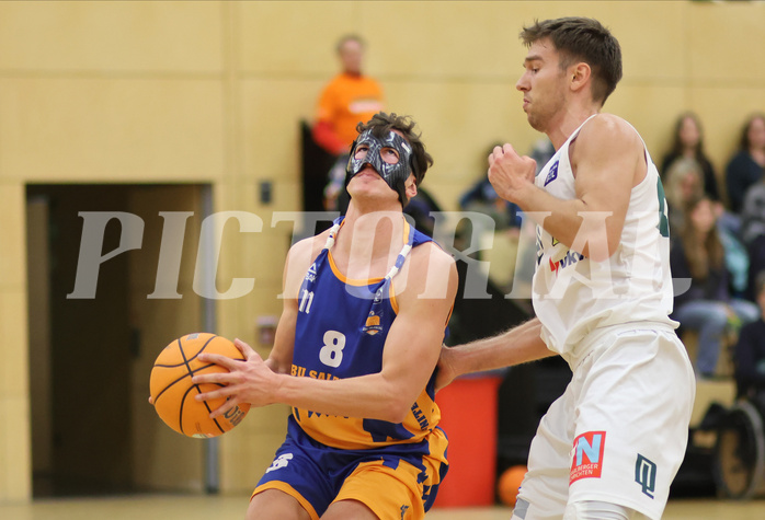 Basketball Zweite Liga 2024/25, Grunddurchgang 14.Runde Dornbirn Lions vs. BBU Salzburg