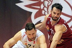 Basketball ABL 2015/16 Grunddurchgang 35.Runde Traiskirchen Lions vs. WBC Wels