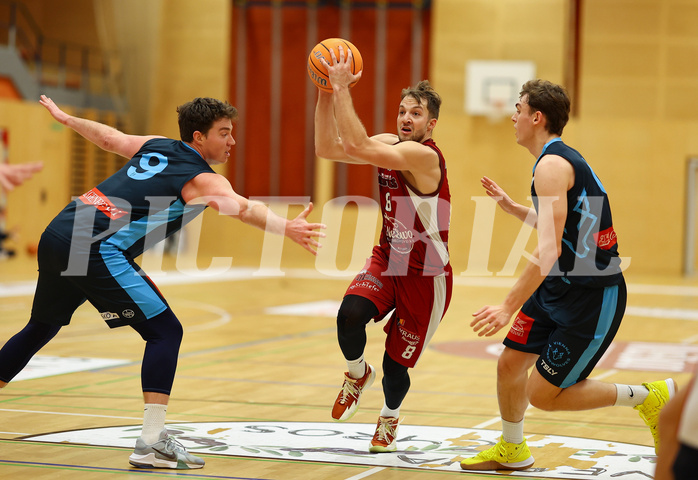 Basketball Zweite Liga 2024/25, Grunddurchgang 15.Runde Mistelbach Mustangs vs. Vienna Timberwolves