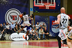 Basketball Superliga 2021/22, Viertelfinale Spiel 2, Flyers Wels vs Swans Gmunden