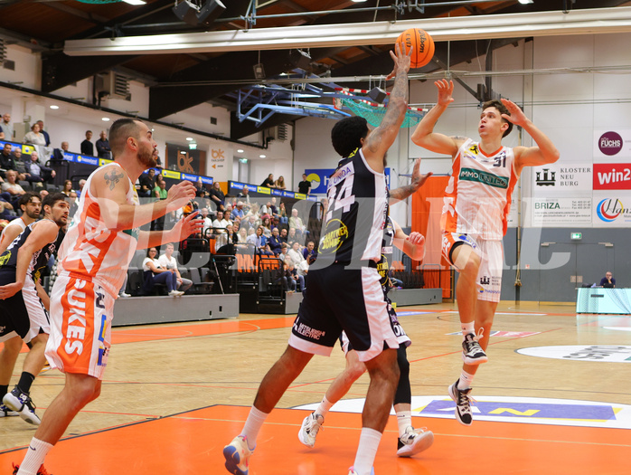 Basketball Superliga 2023/24, Grunddurchgang 2.Runde Klosterneuburg Dukes vs. Gmunden Swans


