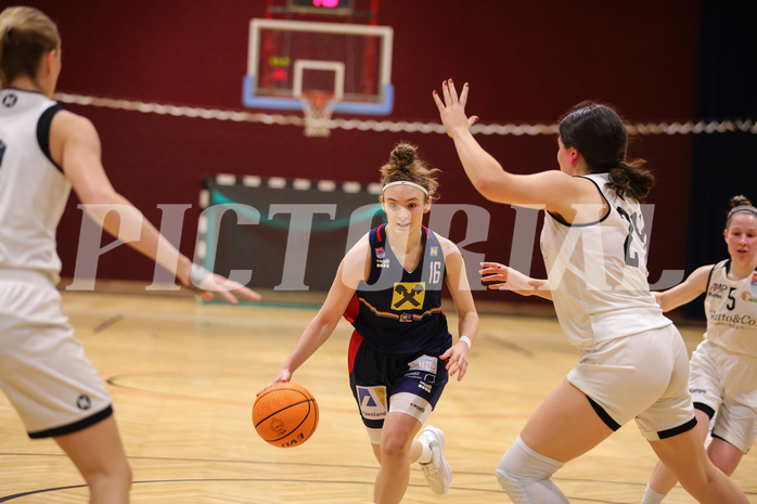 Basketball Damen Superliga 2023/24, Grunddurchgang 8.Runde Basket Flames vs. SKN St.Pölten


